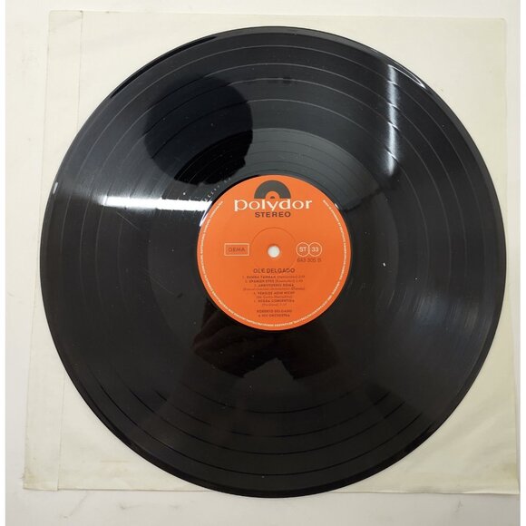 Roberto Delgado & His Orchestra - Olé Delgado | 1968 Polydor Latin LP Vinyl - Picture 4 of 7